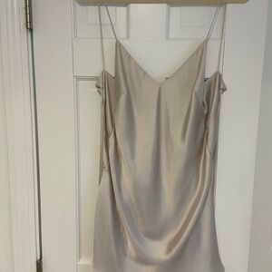 Elegant Satin Slip Dress